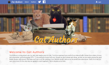 Cat Authors - Banner Design