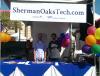 Sherman Oaks Tech Banner (featuring Kevin and Jeff at the Sherman Oaks Street Fair)