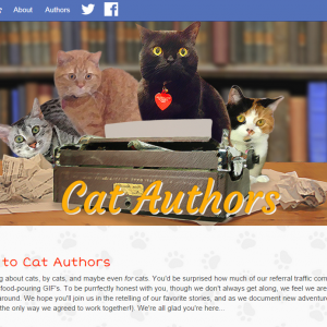 Cat Authors - Banner Design